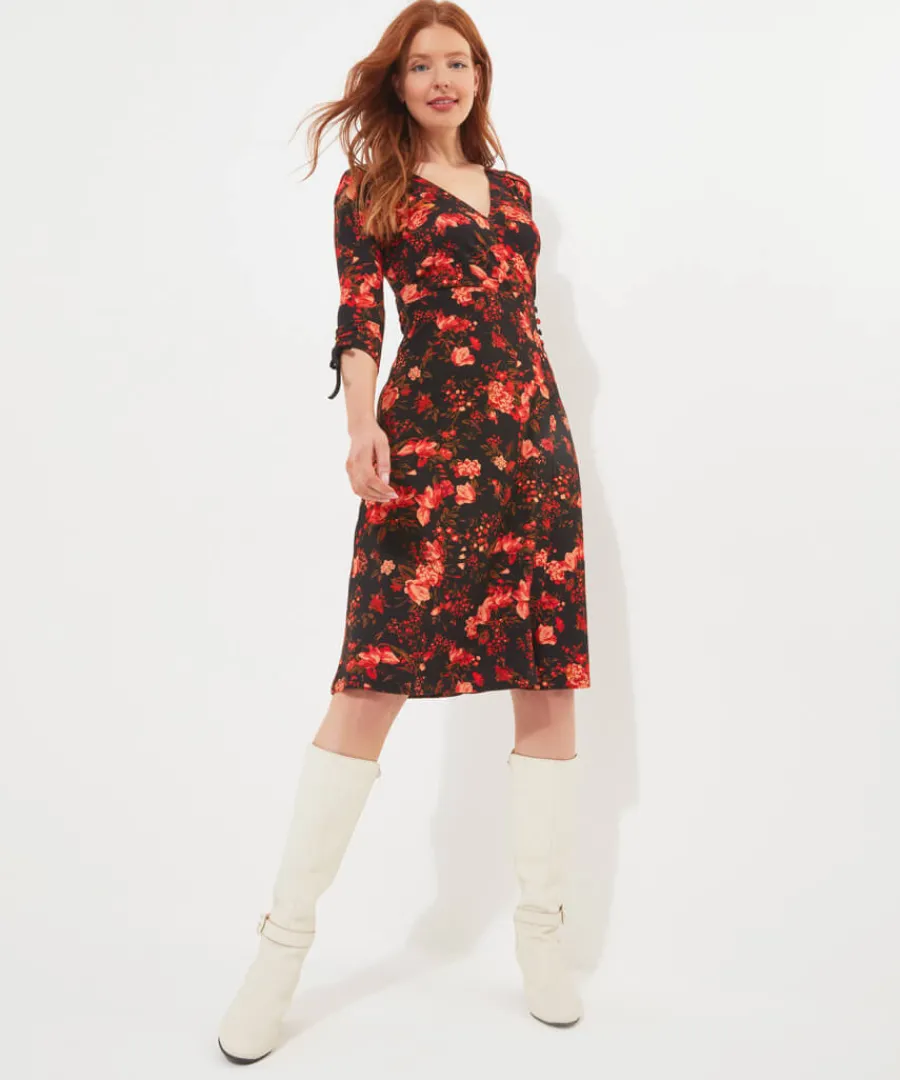 Joe Browns Dresses<Autumn Blooms Jersey Dress