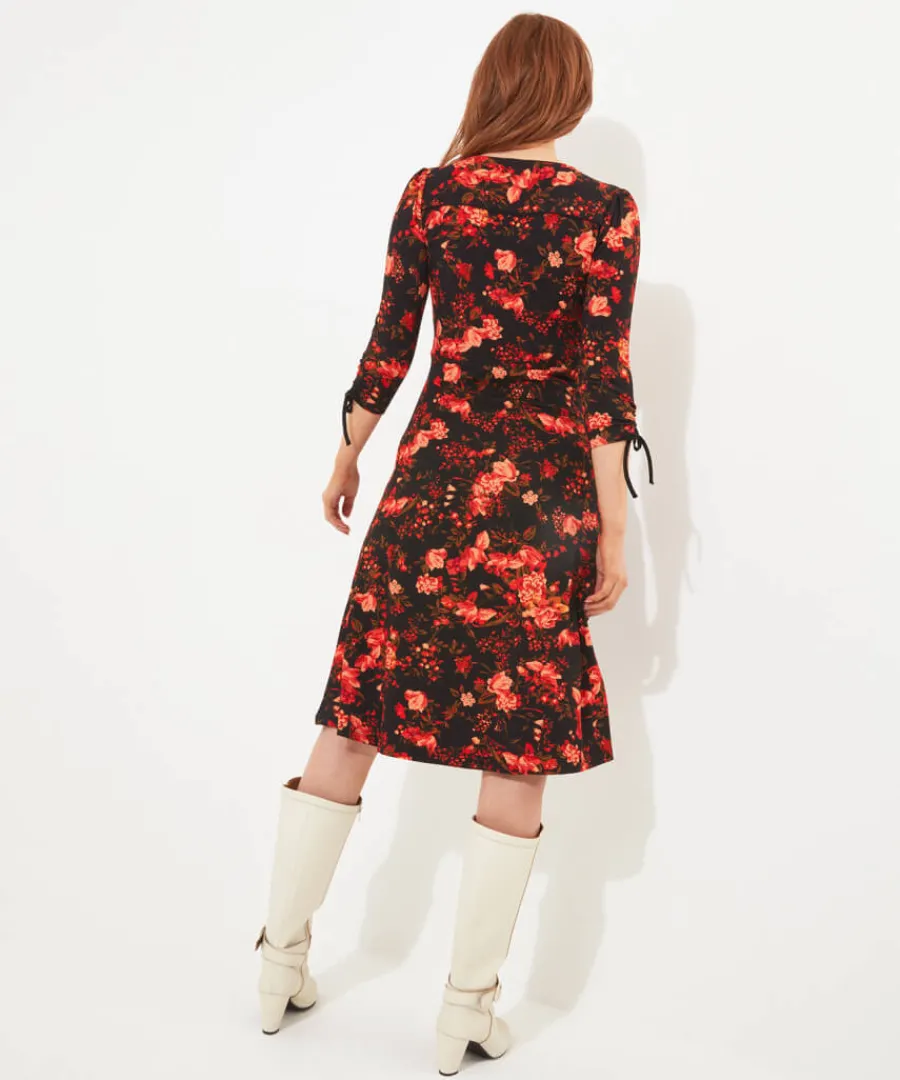 autumn_blooms_jersey_dress_4.webp Joe Browns Dresses<Autumn Blooms Jersey Dress