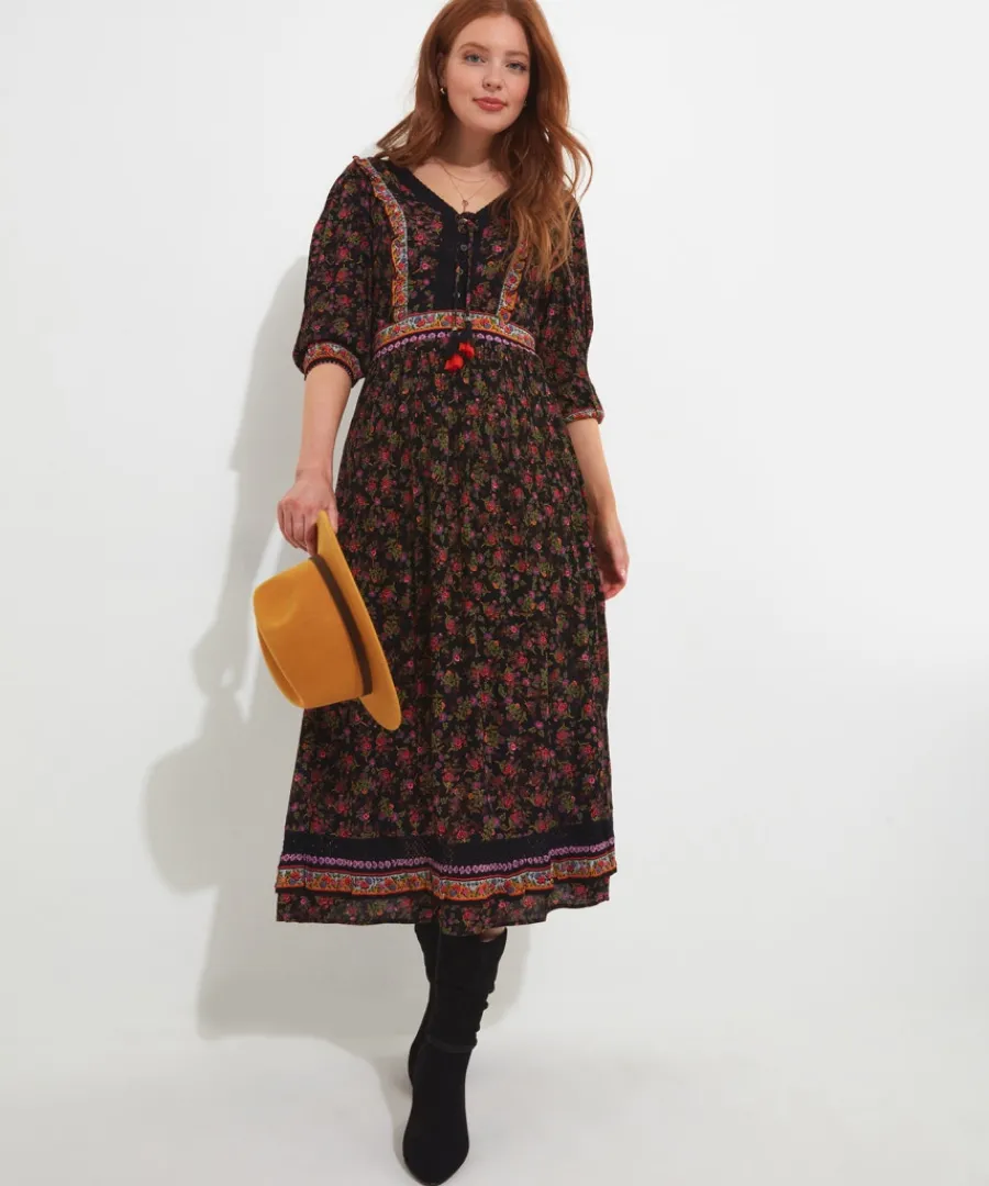 Joe Browns Dresses<Autumn Walks Printed Dress