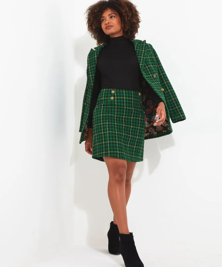 Joe Browns Skirts<Beautifully Bold Check Skirt