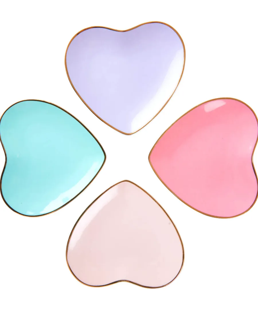 Joe Browns Tableware & Dining<Bombay Duck Cute Heart Set Of Plates