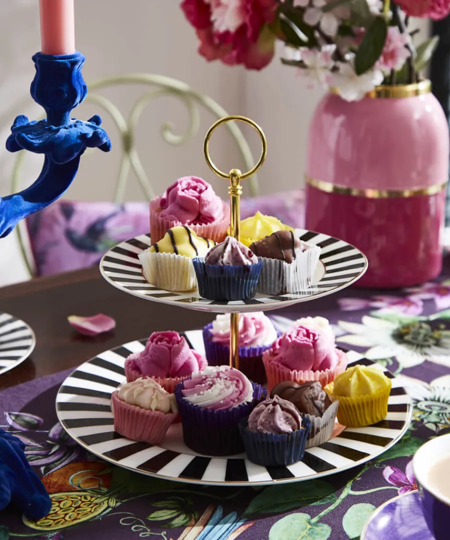 Joe Browns Tableware & Dining<Bombay Duck Sophisticated Stripe Cake Stand