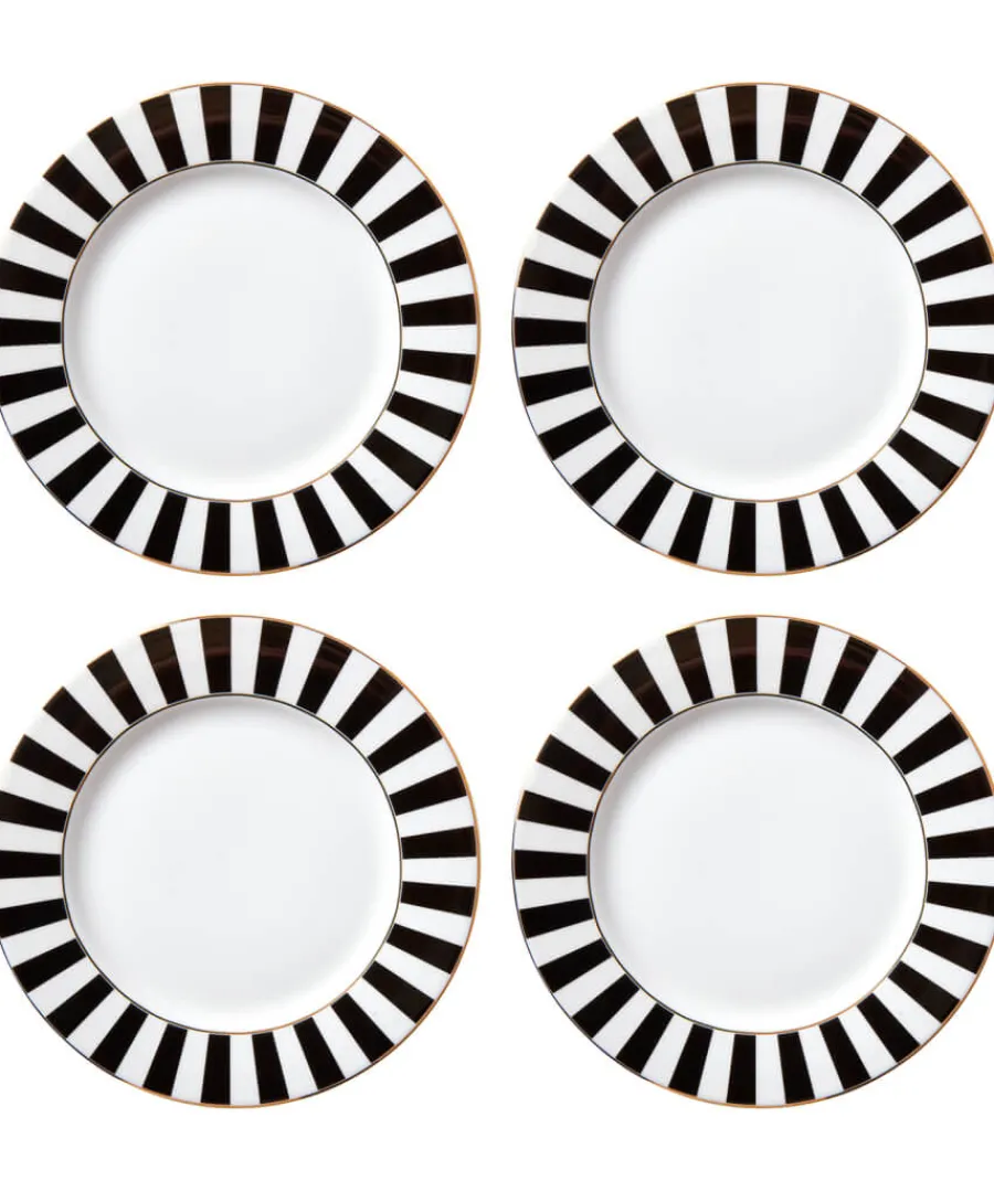 Joe Browns Tableware & Dining<Bombay Duck Sophisticated Stripe Tea Plates