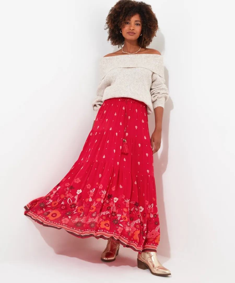 Joe Browns Skirts<Border Print Skirt