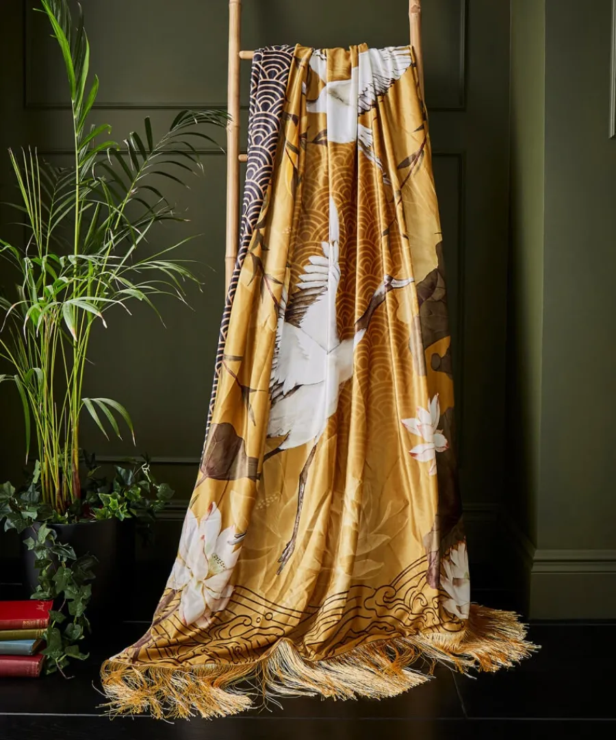 Joe Browns Gifts<Candescent Cranes Reversible Throw