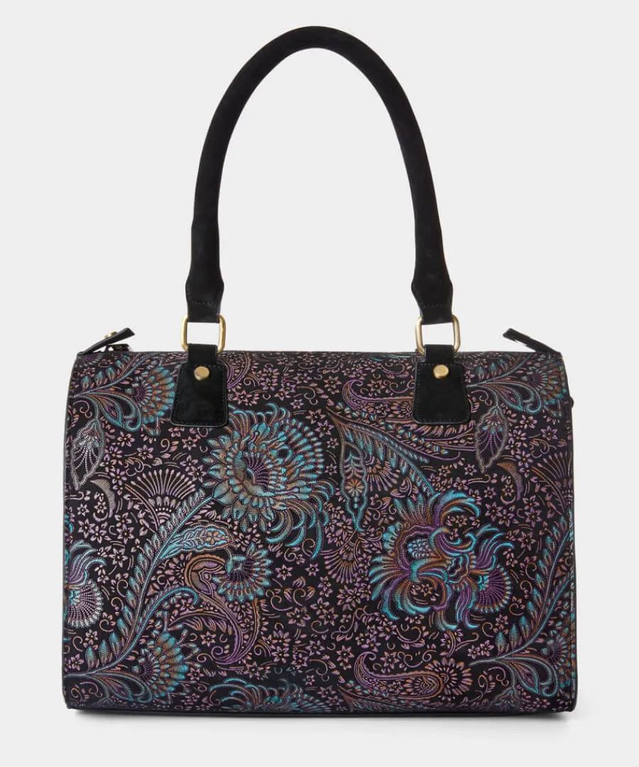 Joe Browns Handbags & Purses<Carmen Print Suede Weekender Bag