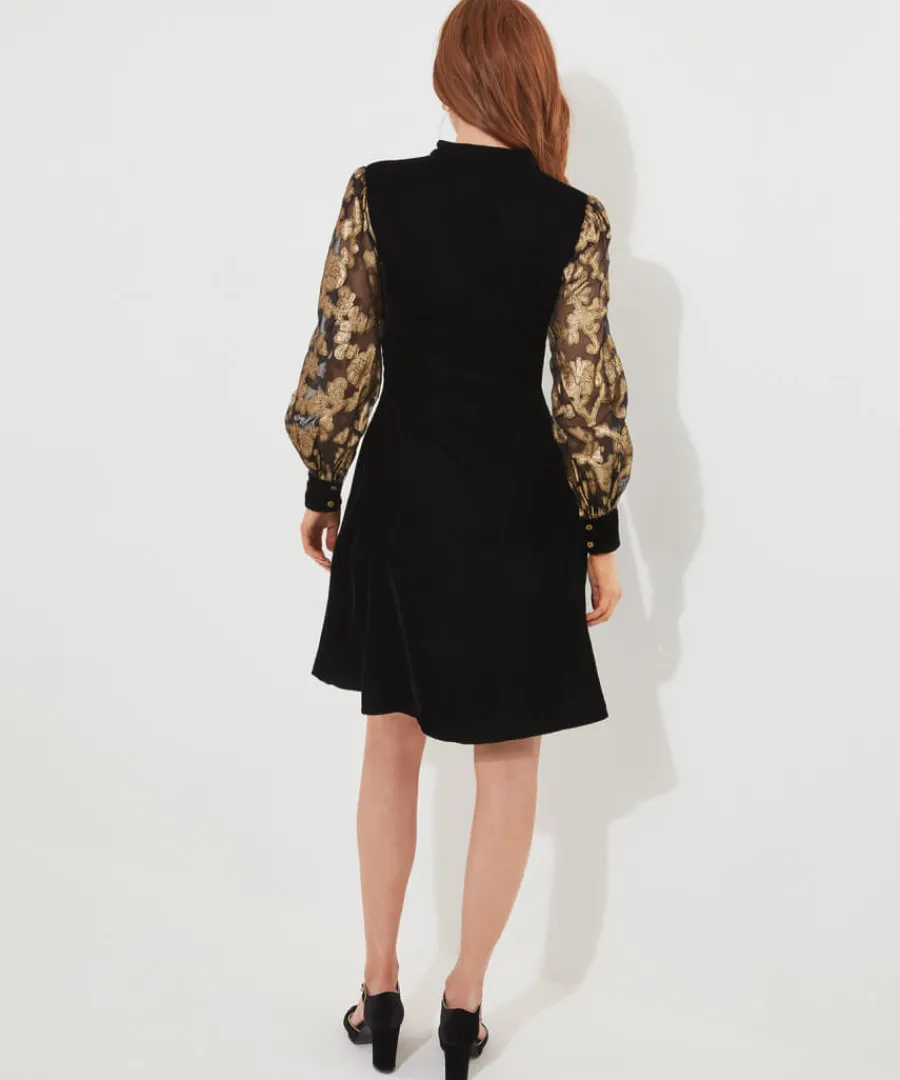 celeste_velvet_dress_5.webp Joe Browns Dresses<Celeste Velvet Dress