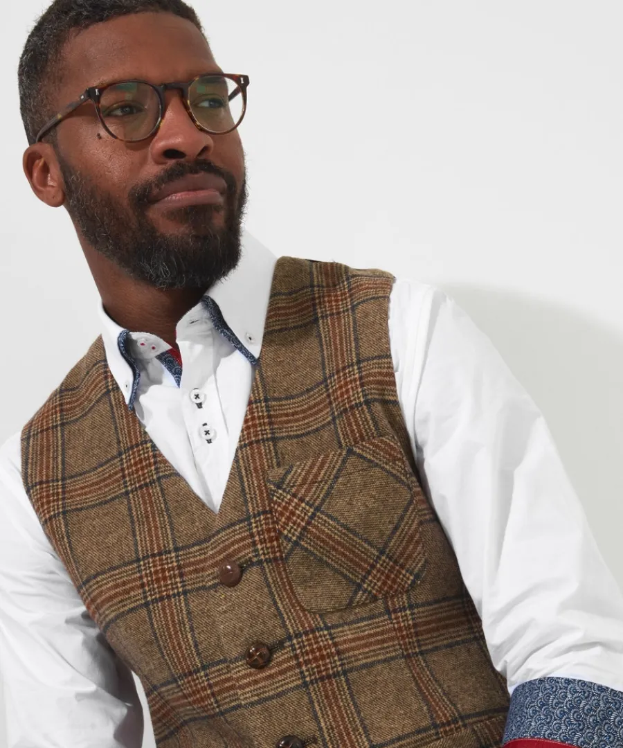 Joe Browns Coats & Jackets<Charming Check Waistcoat