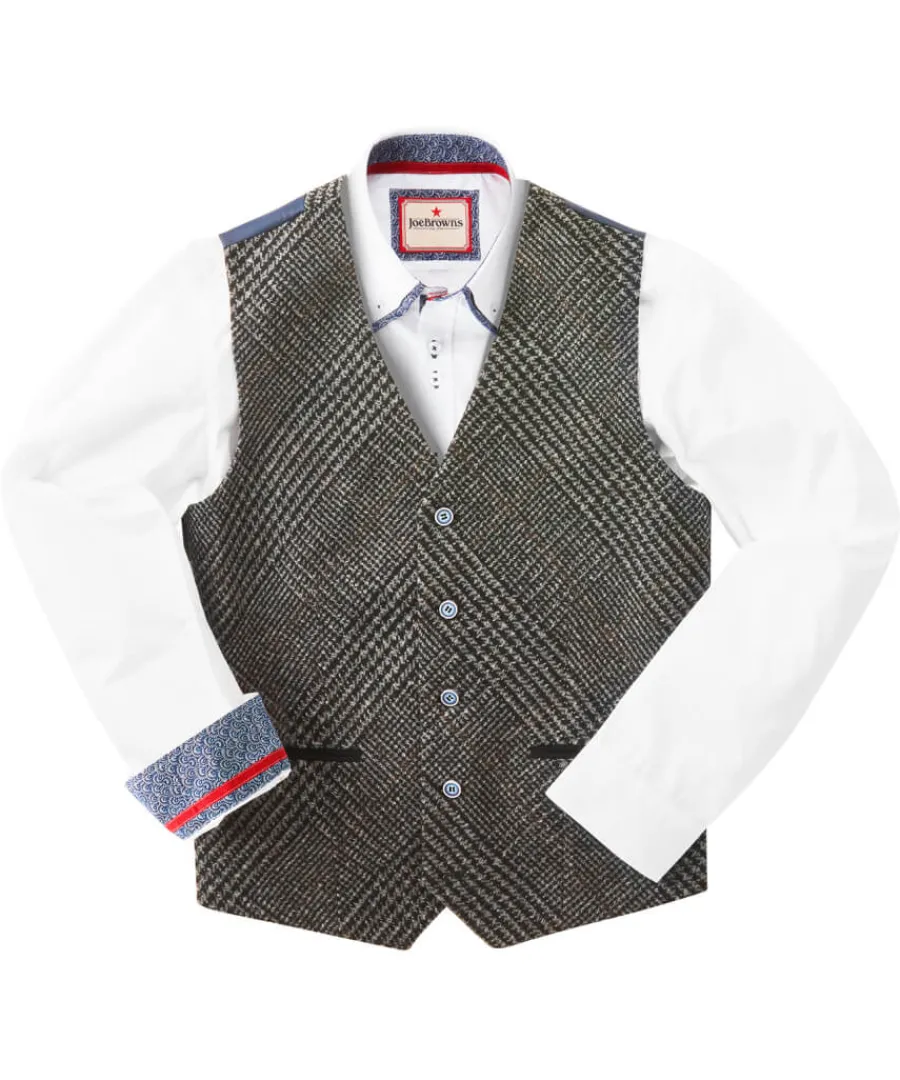 Joe Browns Coats & Jackets<Charming Check Waistcoat