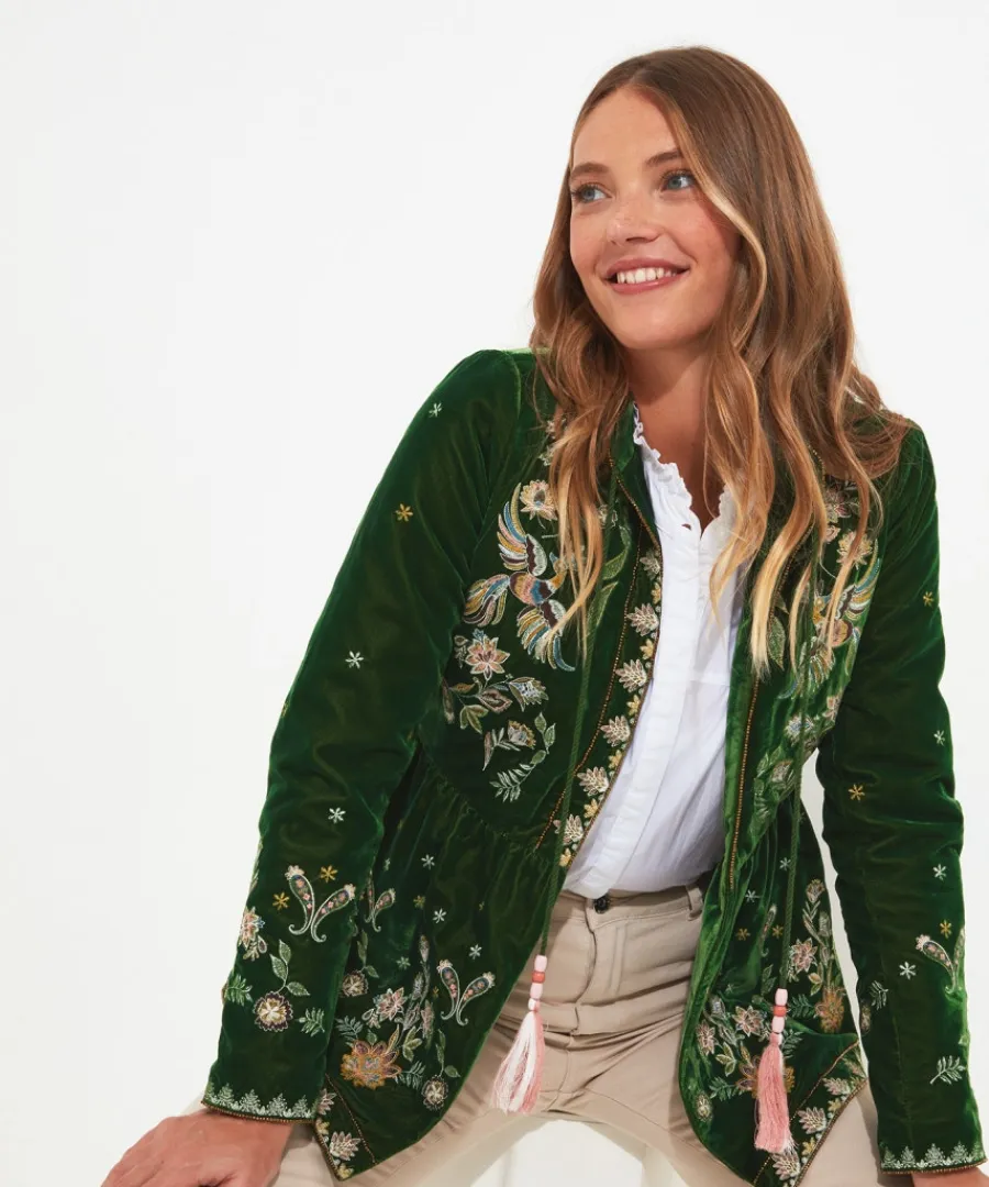 charming_embroidered_boutique_jacket_5.webp Joe Browns Coats & Jackets<Charming Embroidered Boutique Jacket