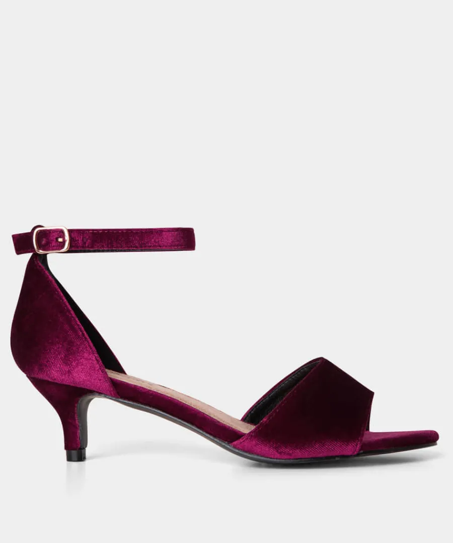 Joe Browns Boots & Shoes<Clara Dainty Velvet Heels