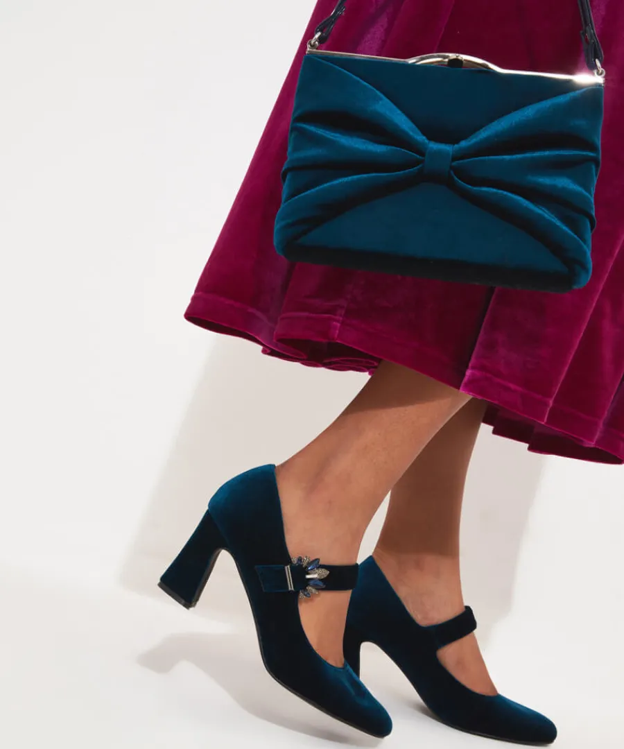 Joe Browns Boots & Shoes<Deco Decadence Velvet Shoes