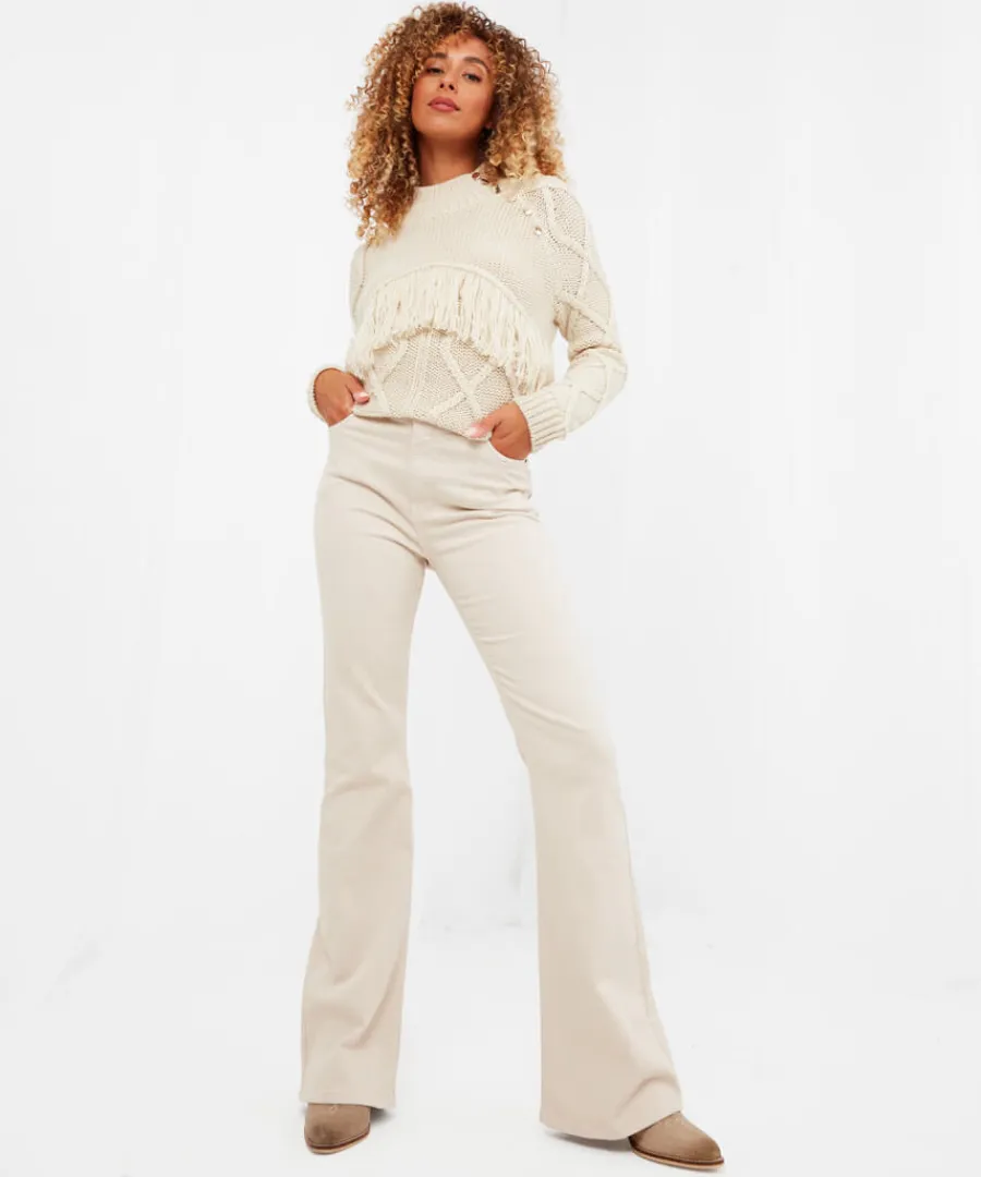 ecru_bootcut_jeans_2.webp Joe Browns Jeans & Trousers<Ecru Bootcut Jeans