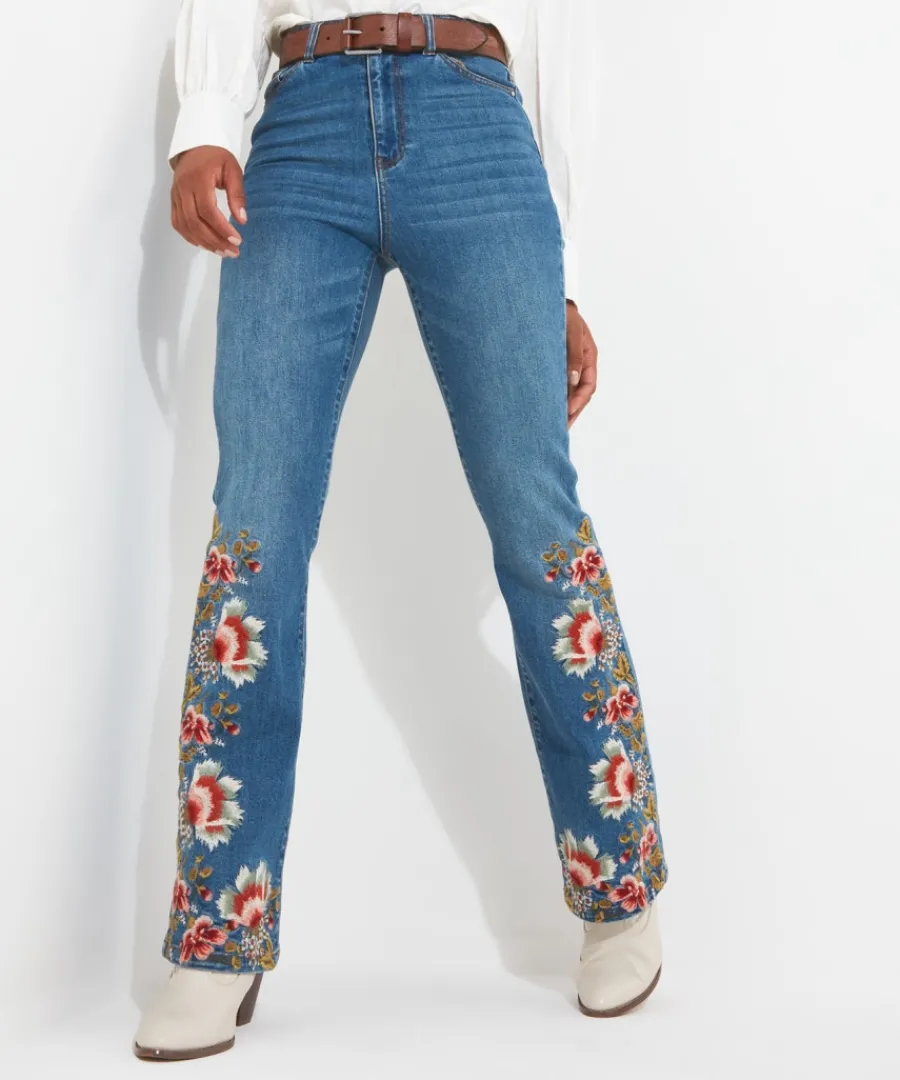 emma_embroidered_jeans_3.webp Joe Browns Jeans & Trousers<Emma Embroidered Jeans