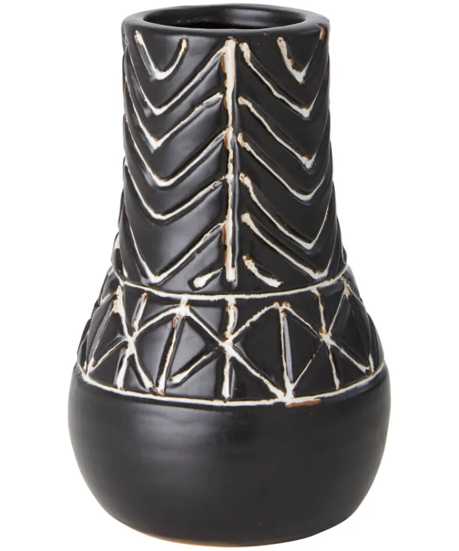 Joe Browns Home Accessories<Endless Mono Coloured Etched Pattern Vase