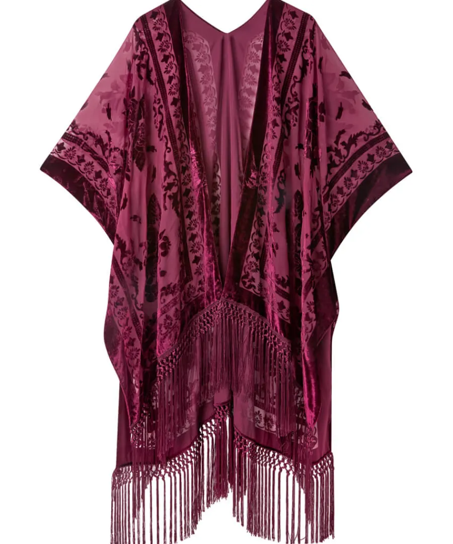 evening_song_devore_kimono_1.webp Joe Browns Gifts<Evening Song Devore Kimono