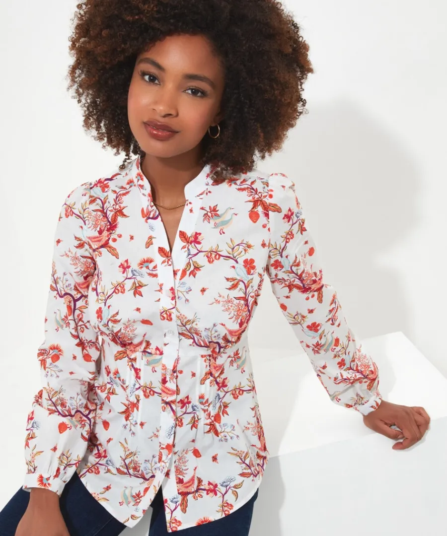 exotic_birds_shirt_0.webp Joe Browns Tops& Tunics & Shirts<Exotic Birds Shirt