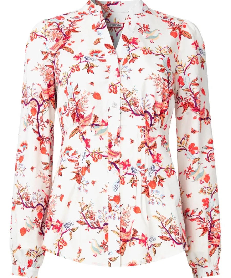 exotic_birds_shirt_1.webp Joe Browns Tops& Tunics & Shirts<Exotic Birds Shirt