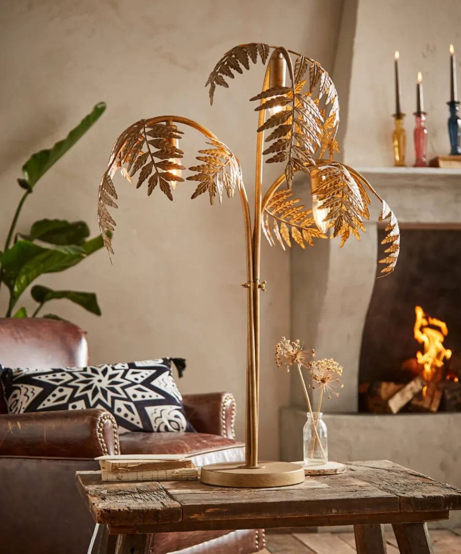 Joe Browns Lighting & Lamps<Extravagant Palm Leaf Table Lamp