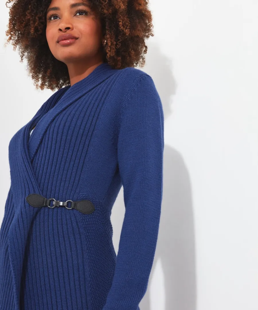 fabulous_buckle_cardigan_4.webp Joe Browns Knitwear & Cardigans<Fabulous Buckle Cardigan