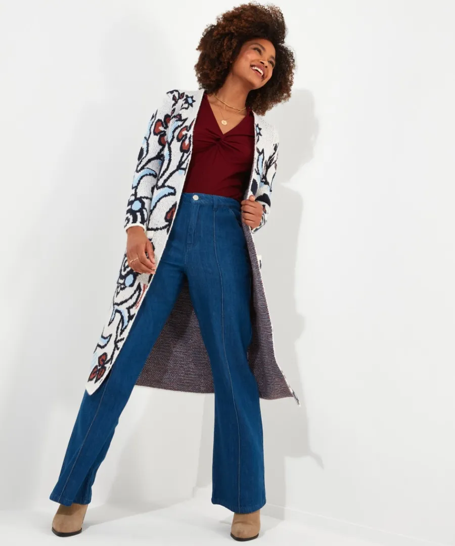 fancy_floral_cardigan_5.webp Joe Browns Knitwear & Cardigans<Fancy Floral Cardigan
