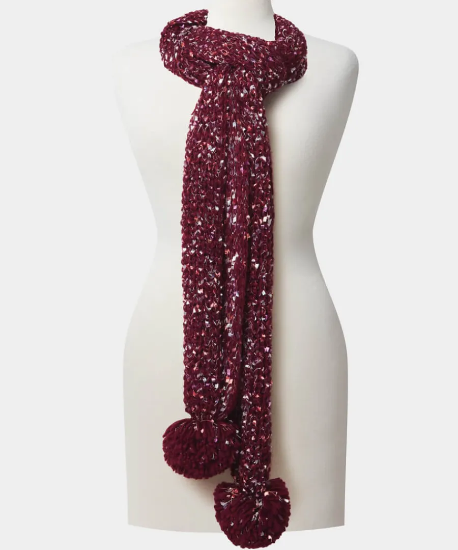 Joe Browns Accessories & Jewellery<Fantasia Tape Yarn Bobble Scarf