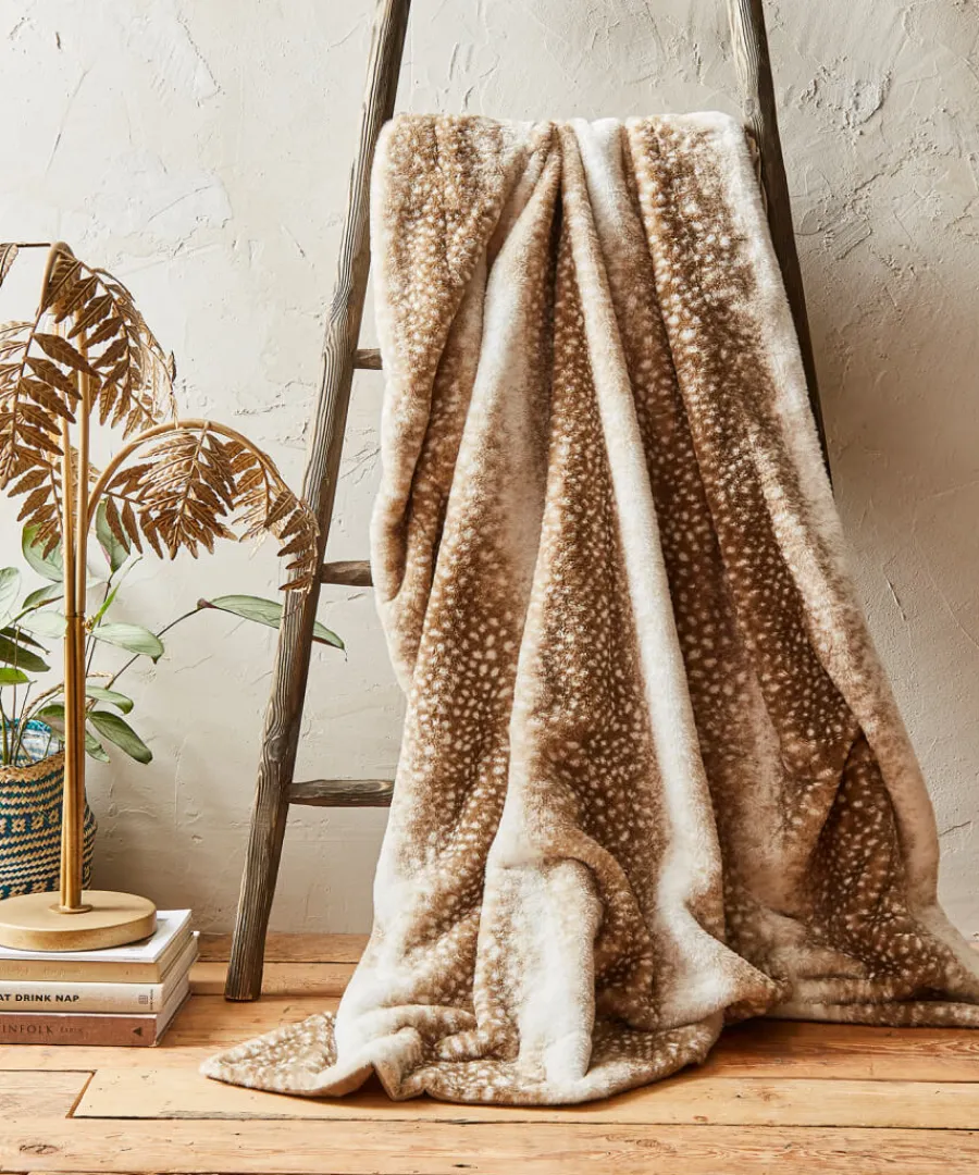 Joe Browns Gifts<Fawn Fur Throw