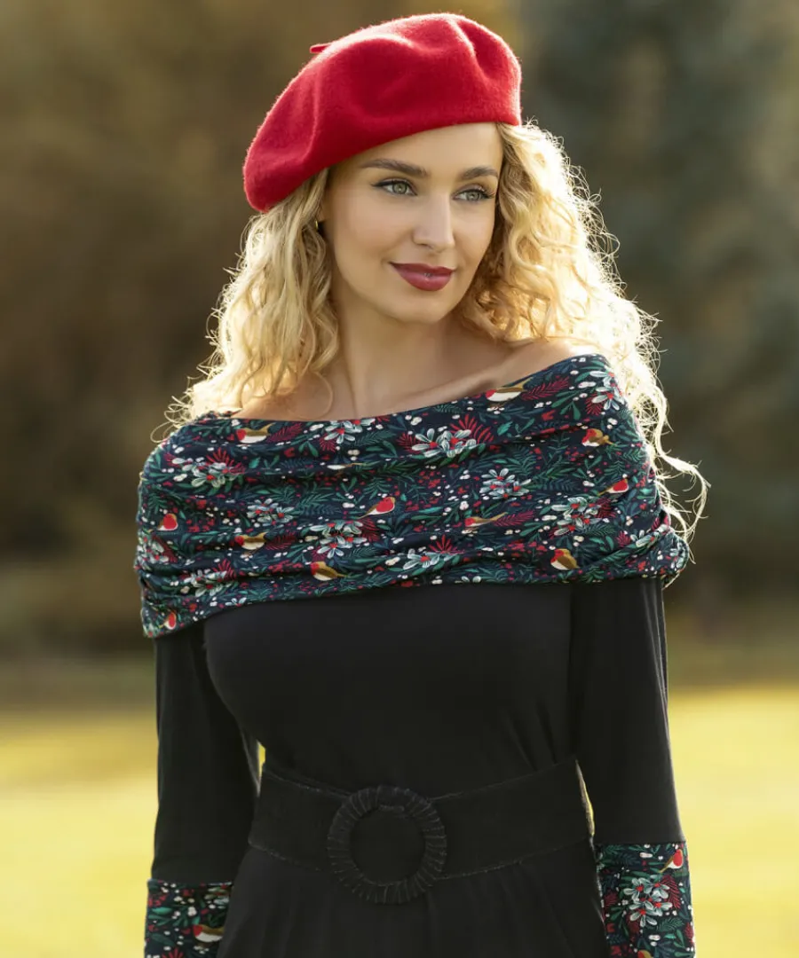 festive_bardot_tunic_6.webp Joe Browns Dresses<Festive Bardot Tunic