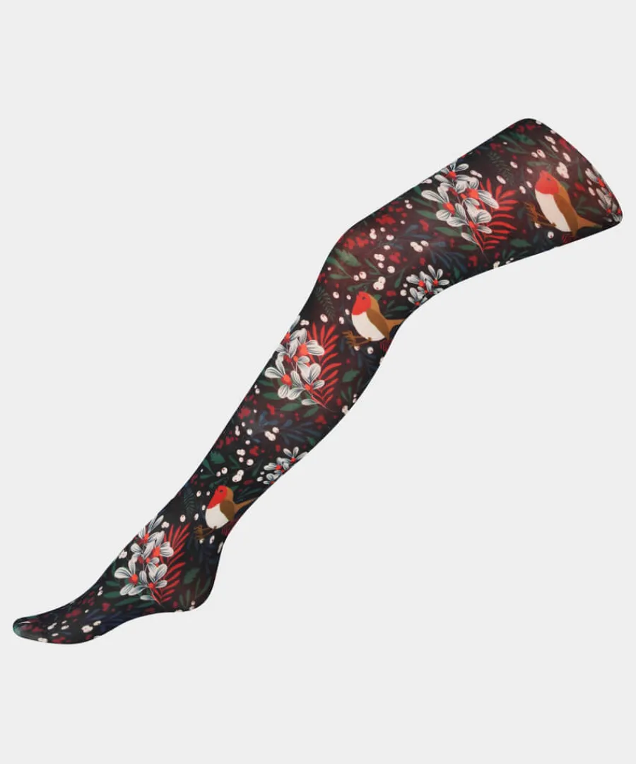 Joe Browns Gifts<Festive Robin Tights