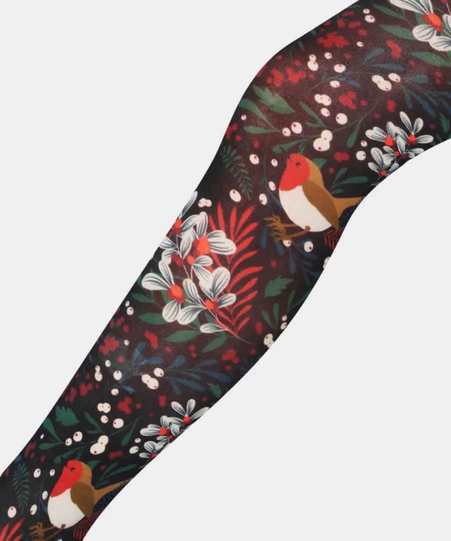 Joe Browns Gifts<Festive Robin Tights