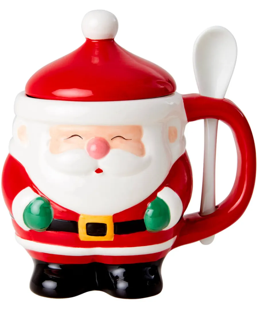Joe Browns Gifts<Festive Santa Spoon Mug