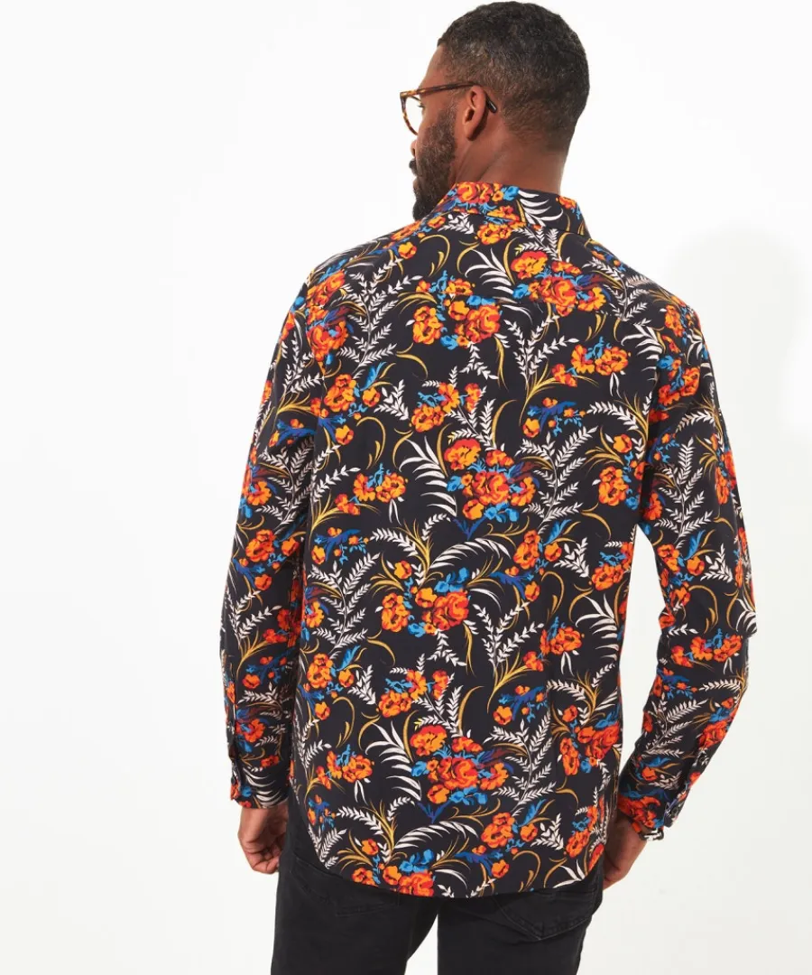 fiery_fun_floral_shirt_3.webp Joe Browns Shirts<Fiery Fun Floral Shirt