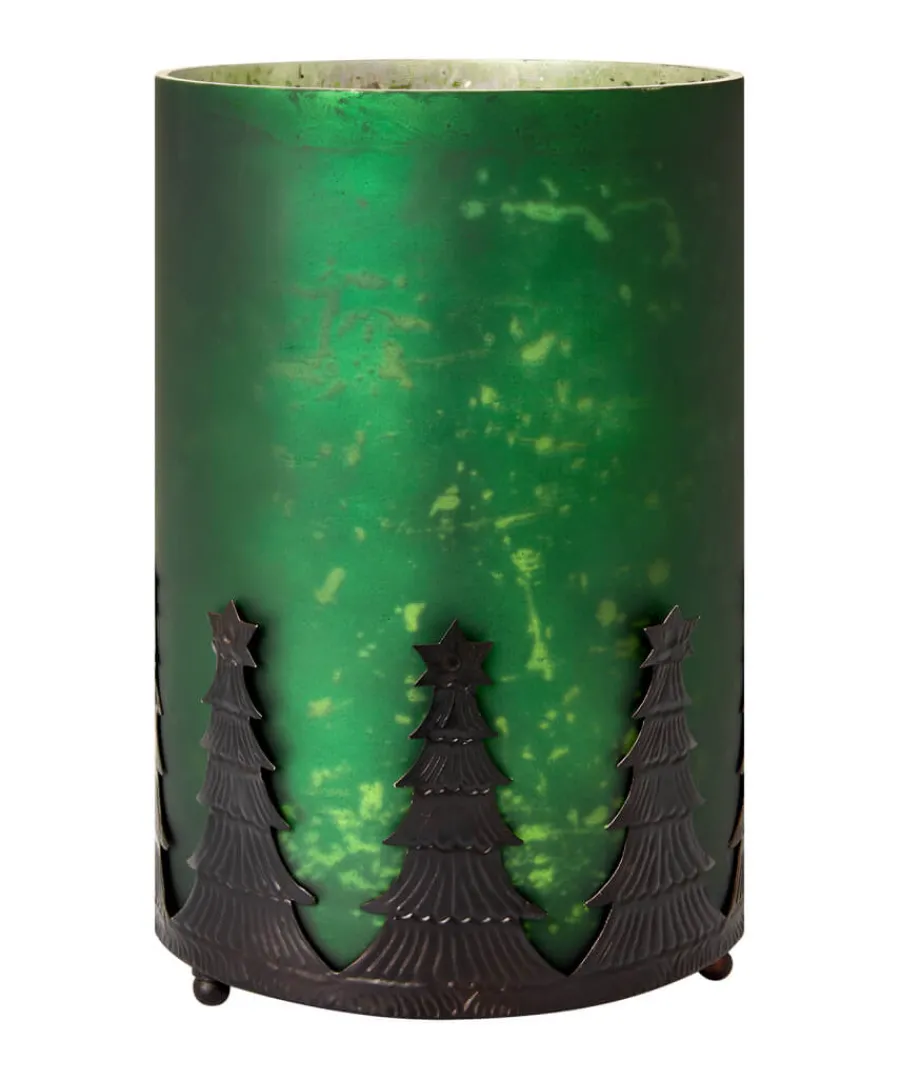 Joe Browns Gifts<Forest Green Candle Holder