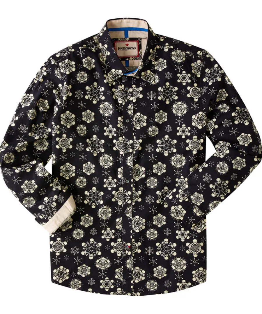 fully_loaded_festive_shirt_1.webp Joe Browns Shirts<Fully Loaded Festive Shirt