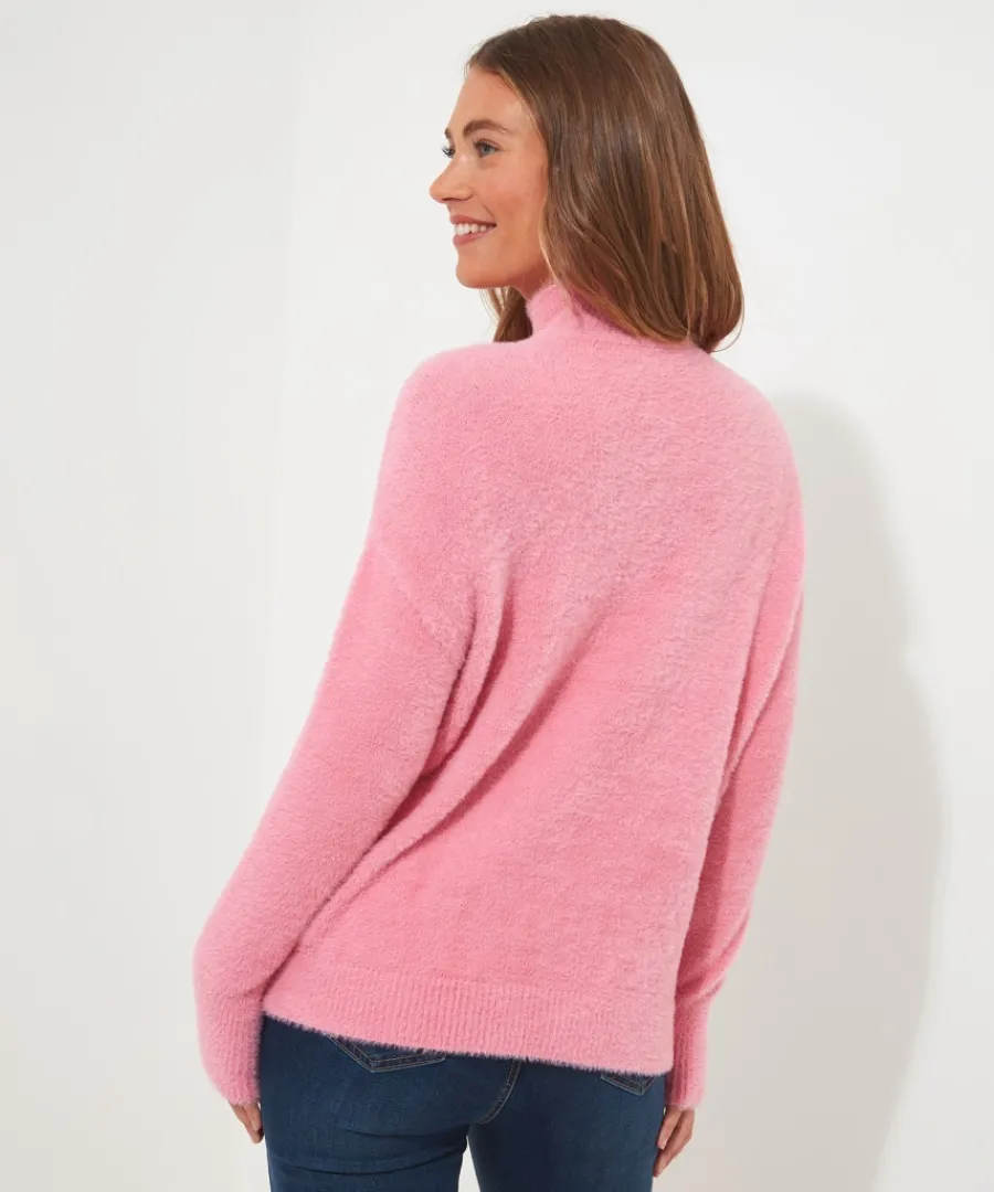 fun_and_fluffy_high_neck_jumper_4.webp Joe Browns Knitwear & Cardigans<Fun And Fluffy High Neck Jumper