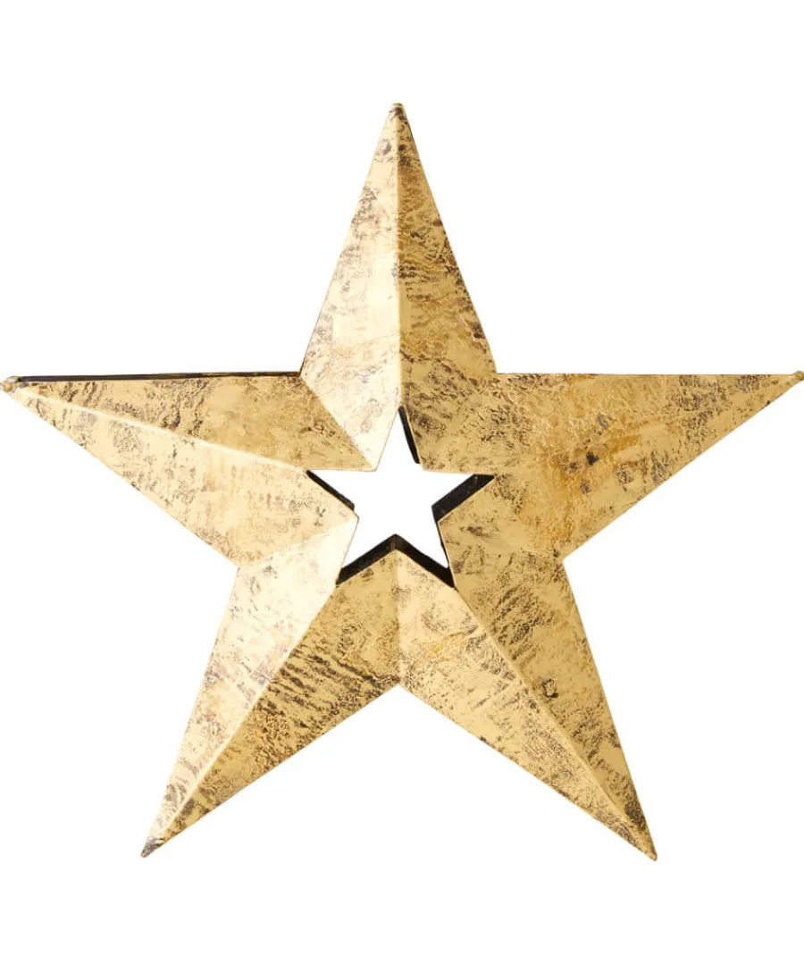 gold_star_tea_light_holder_1.webp Joe Browns Gifts<Gold Star Tea Light Holder