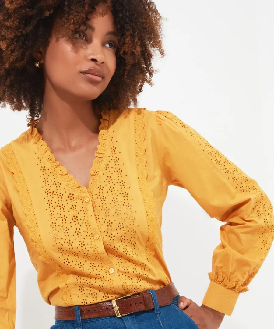 Joe Browns Tops& Tunics & Shirts<Gorgeous Broderie Blouse