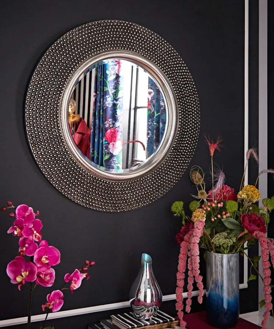 Joe Browns Home Accessories<History Clash Round Dimple Mirror