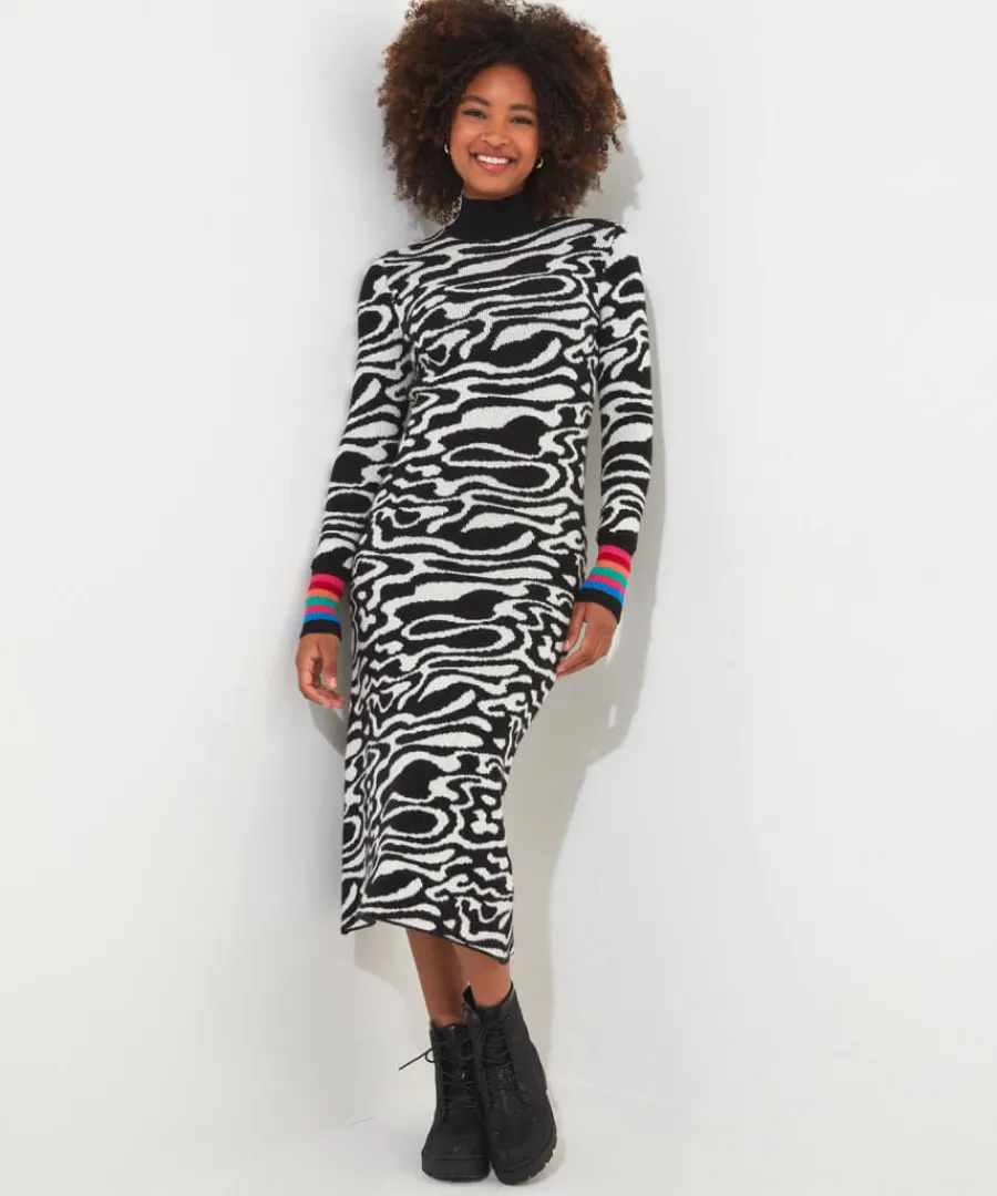 Joe Browns Knitwear & Cardigans<In A Swirl Jumper Dress