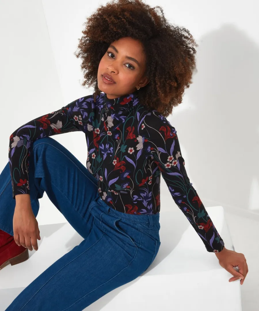 Joe Browns Tops& Tunics & Shirts<Into The Forest Printed Jersey Top