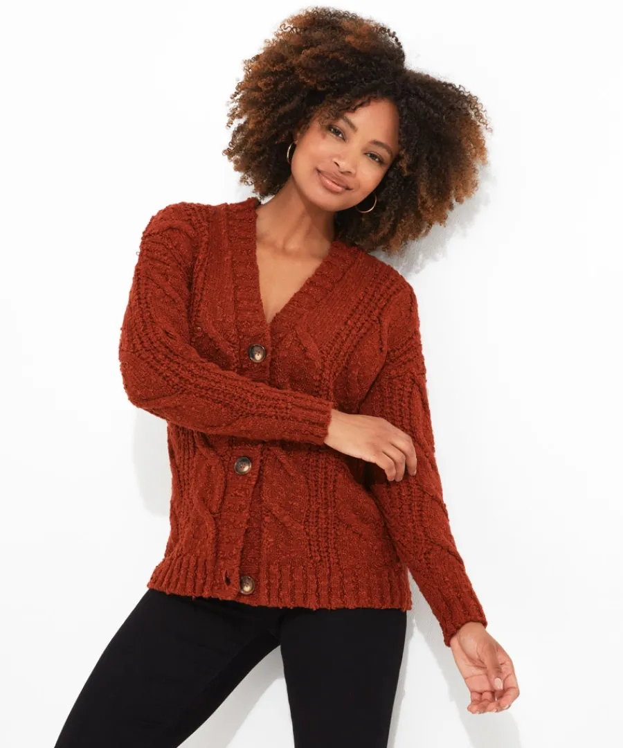 Joe Browns Knitwear & Cardigans<Joe'S Cosy Cable Cardigan