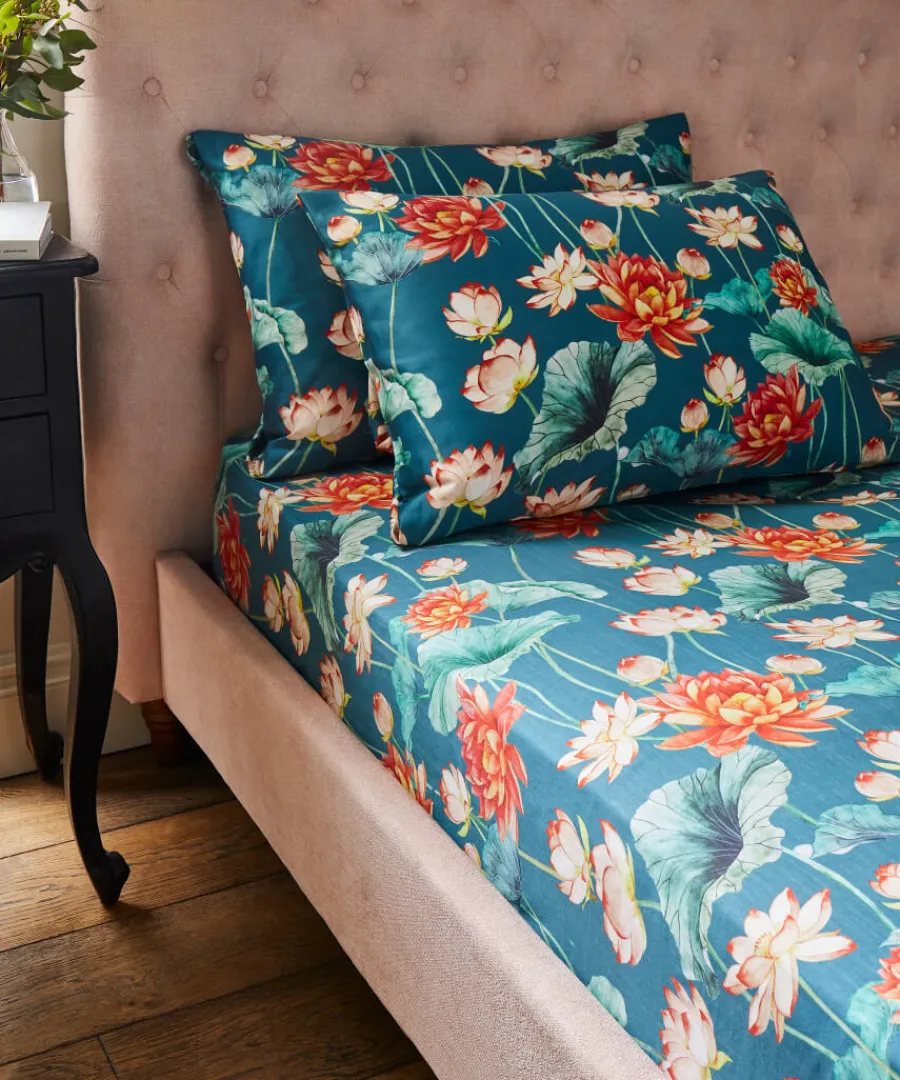 Joe Browns Nature Decor<Lush Lotus Printed Floral Bedding