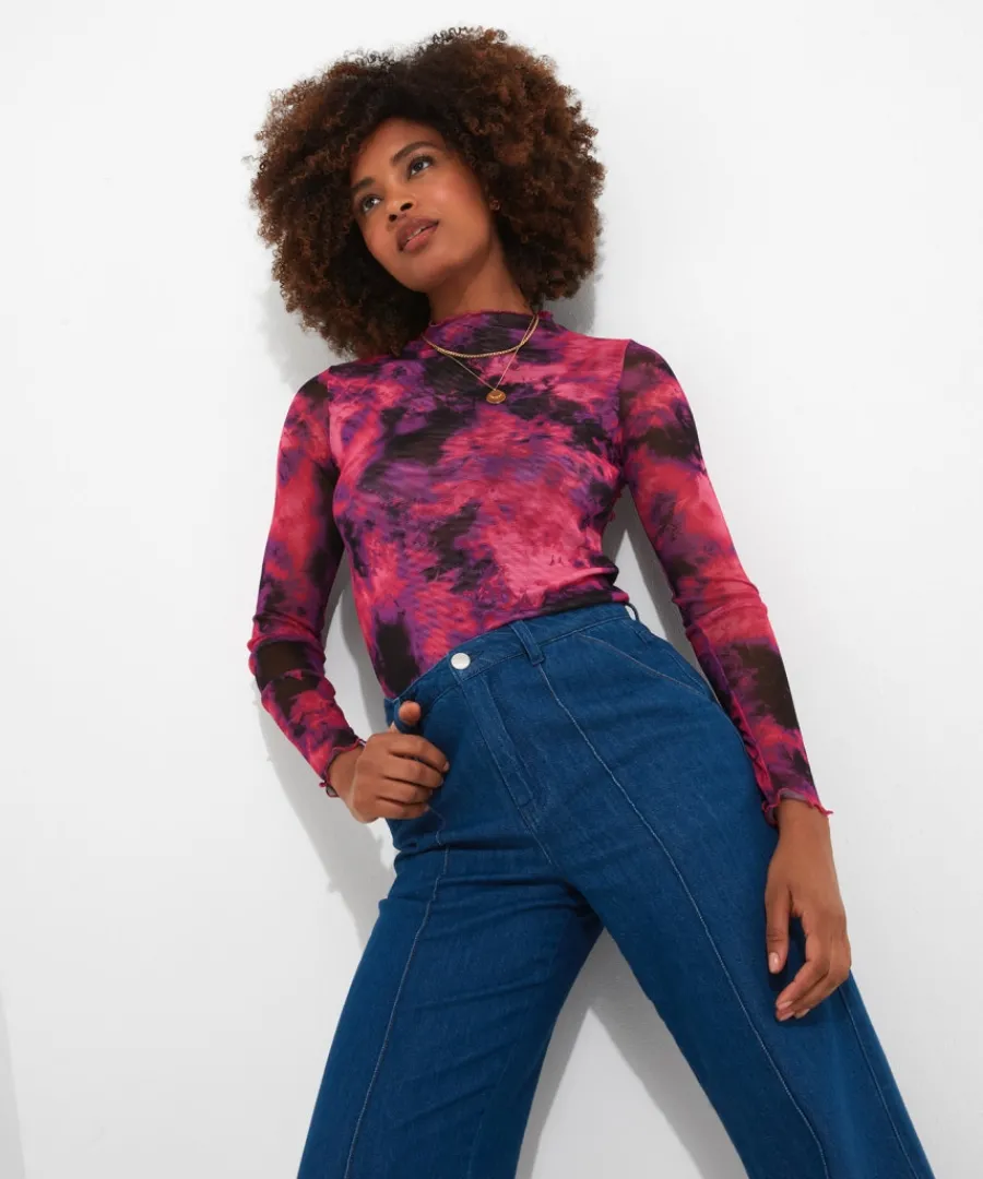 mysterious_mesh_top_2.webp Joe Browns Tops& Tunics & Shirts<Mysterious Mesh Top