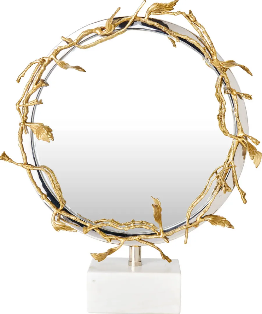 Joe Browns Gifts<Nouveau Brass Table Mirror With Stone Base