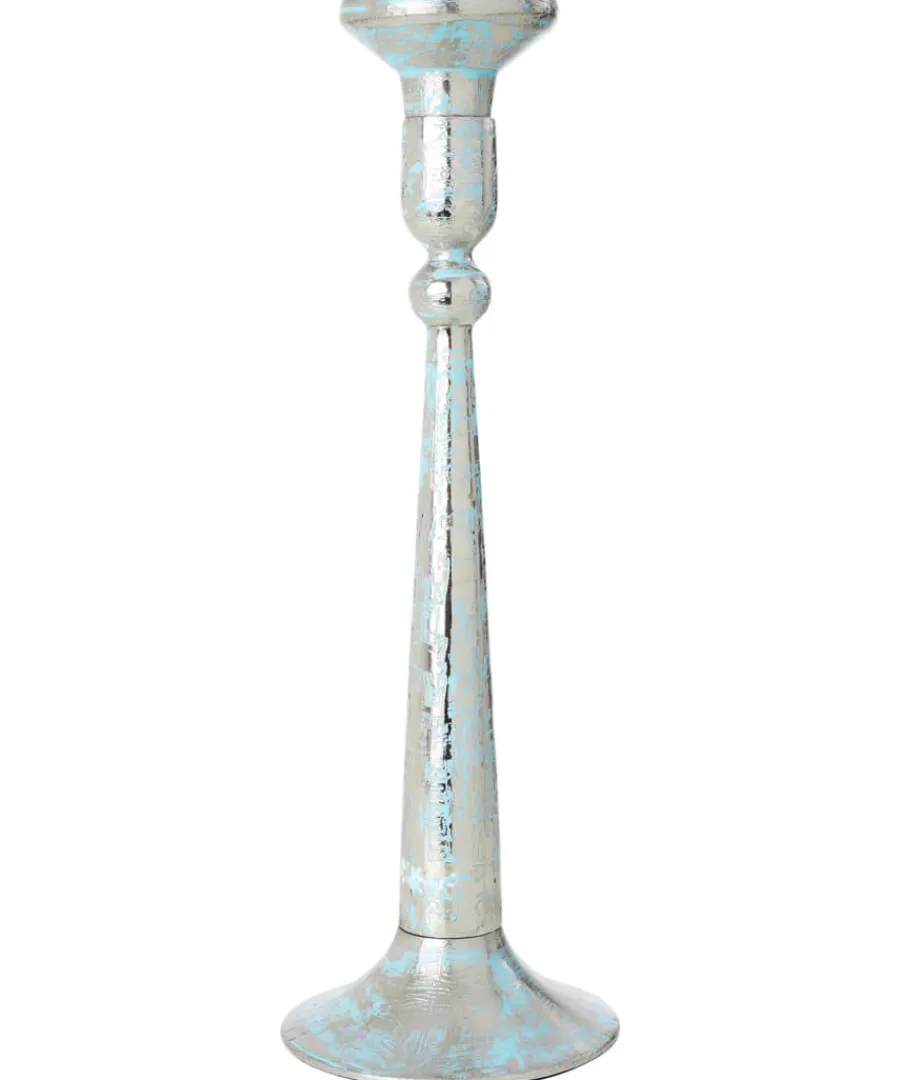 Joe Browns Gifts<Nouveau Distressed Blue Candle Holder