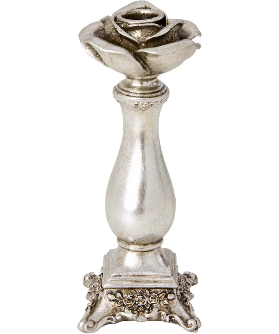 nouveau_rose_candle_holder_1.webp Joe Browns Gifts<Nouveau Rose Candle Holder