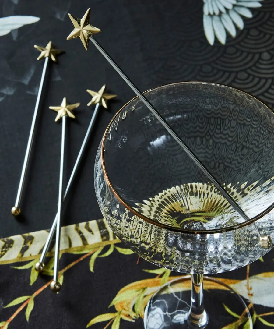 Joe Browns Gifts<Pack Of 4 Star Drinks Stirrers