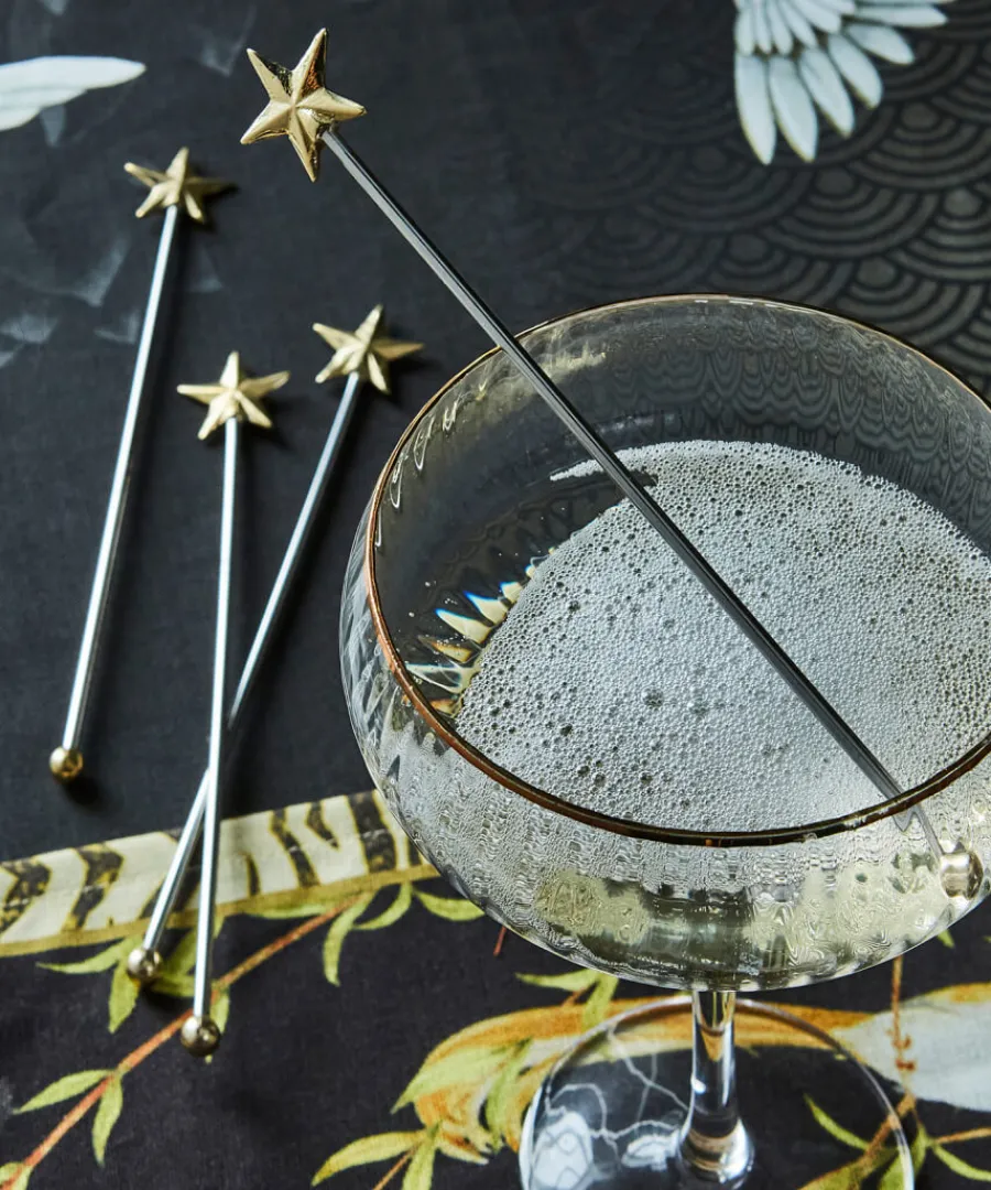 pack_of__star_drinks_stirrers_3.webp Joe Browns Gifts<Pack Of 4 Star Drinks Stirrers