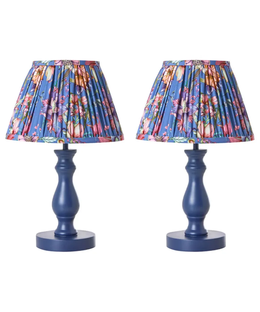 Joe Browns Lighting & Lamps<Pair Of Nouveau Printed Bedside Lamps