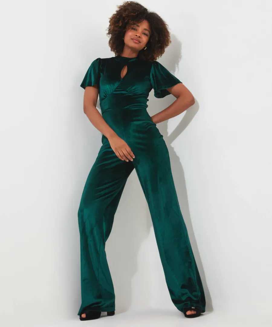 Joe Browns Jeans & Trousers<Perfection Velour Jumpsuit